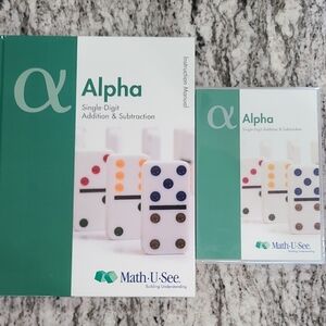 Math-U-See Alpha Instruction Manual and DVD